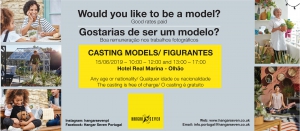 Model casting - 15th June - Hotel Real Marina, Olhão