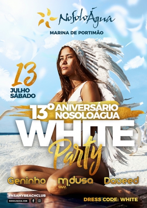 NoSoloÁgua 13th Anniversary White Party