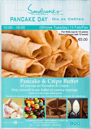 Pancake Day at Sandbanks