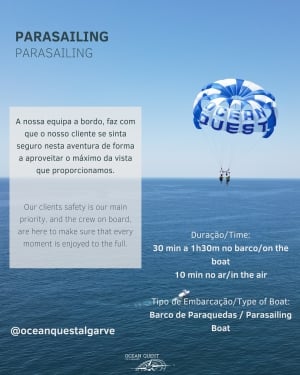 Parasailing Vilamoura Ocean Quest