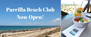 Parrilla on the Beach - the Beach Club is OPEN!