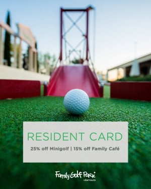 Residents' Discount at Family Golf Park