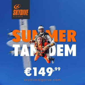 Skydive Algarve Summer Tandem Offer