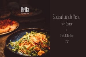 Special Lunchmeny Bella Pizzeria