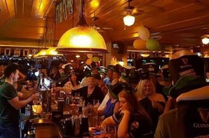 St. Patricks Day at O'Neills Bar in Vilamoura