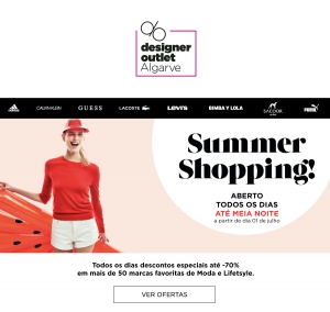 Summer Shopping at Designer Outlet Algarve