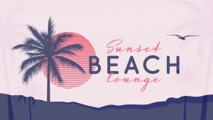 Sunset Beach Lounge im Armação Beach Club