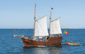 Sunset DJ Pirate Ship