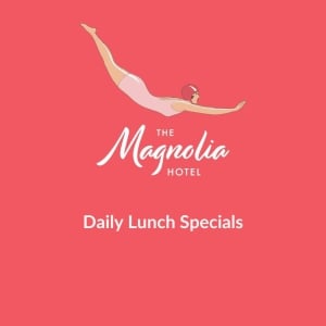 Die Magnolia Hotel Mittagsangebote