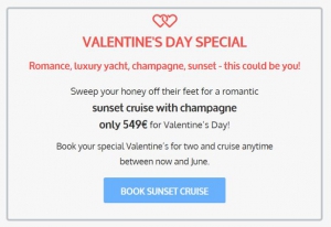 Valentine's Day Special - Sunset Cruise