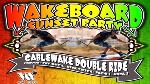 Wakeboarding Sunset Party 