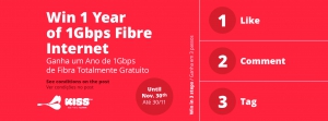 Win 1 Year of 1Gbps Fibre Internet with Lazer Telecom