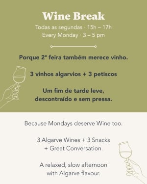 Wine Break tasting O Finalmente