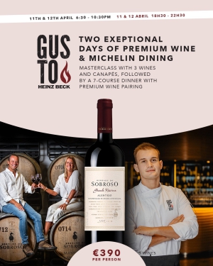 Wine Masterclass Dinner Gusto Conrad Algarve