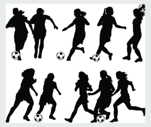 Women Walking Football