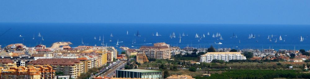 Salt Race between Denia and Ibiza in Spain