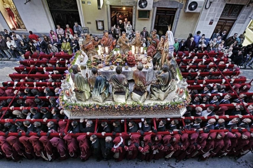 Beautiful statues take centre stage in the Easter parades in Alicante