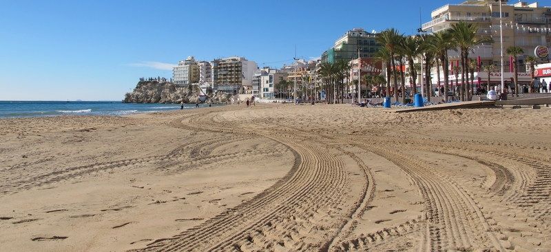 Visitors to Benidorm enjoy wall to wall sunshine