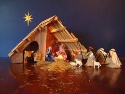 Christmas nativity scene in Spain