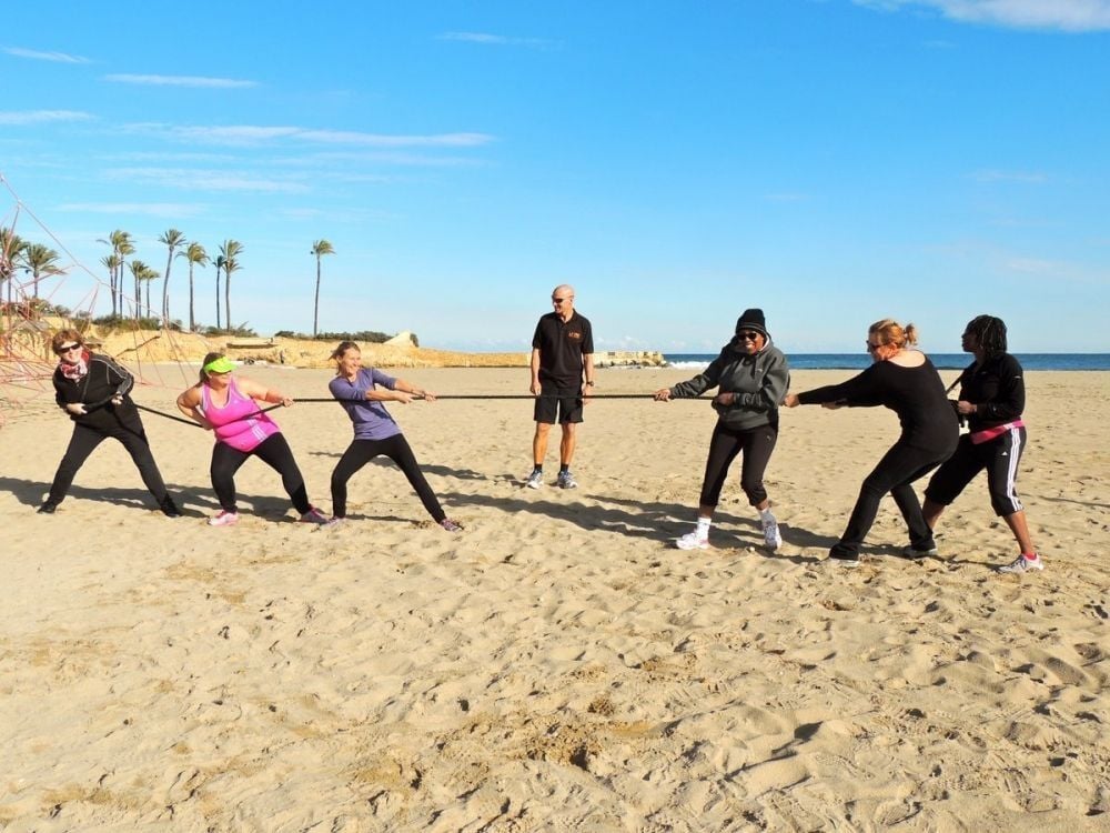 Keeping fit with La Vida Boot Camp in Javea