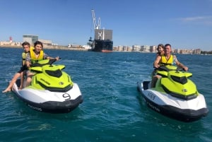 Экскурсия на водном мотоцикле 30 минут по побережью Аликанте