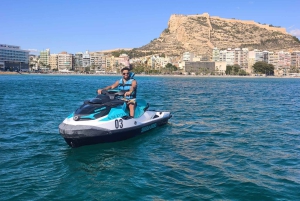 Alicante: 1 timmes jetski med instruktör