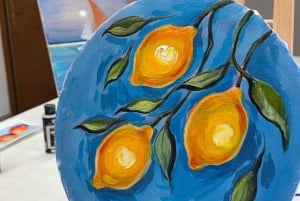 Alicante: Art-Therapy Wine & Paint Workshop