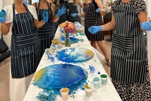 Alicante: Art-Therapy Wine & Paint Workshop