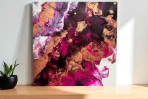 Alicante: Art-Therapy Wine & Paint Workshop