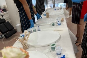 Alicante: Art-Therapy Wine & Paint Workshop