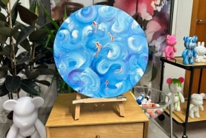 Alicante: Art-Therapy Wine & Paint Workshop