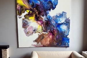 Alicante: Art-Therapy Wine & Paint Workshop