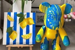 Alicante: Art-Therapy Wine & Paint Workshop