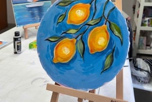 Alicante: Art-Therapy Wine & Paint Workshop