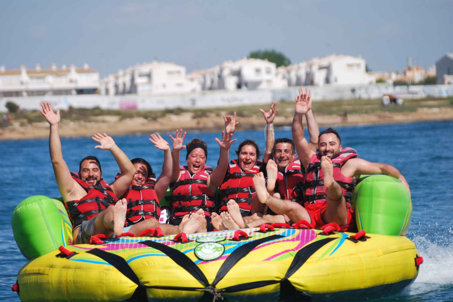 Alicante: Boat Powered Crazy Sofa Ride