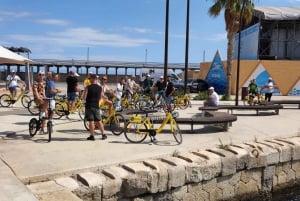 Alicante: cykeltur till staden och stranden