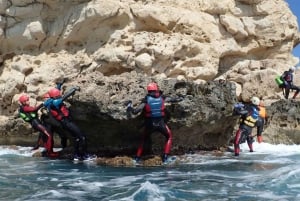 Alicante: Coasteering Adventure na Torres de la Villajoyosa