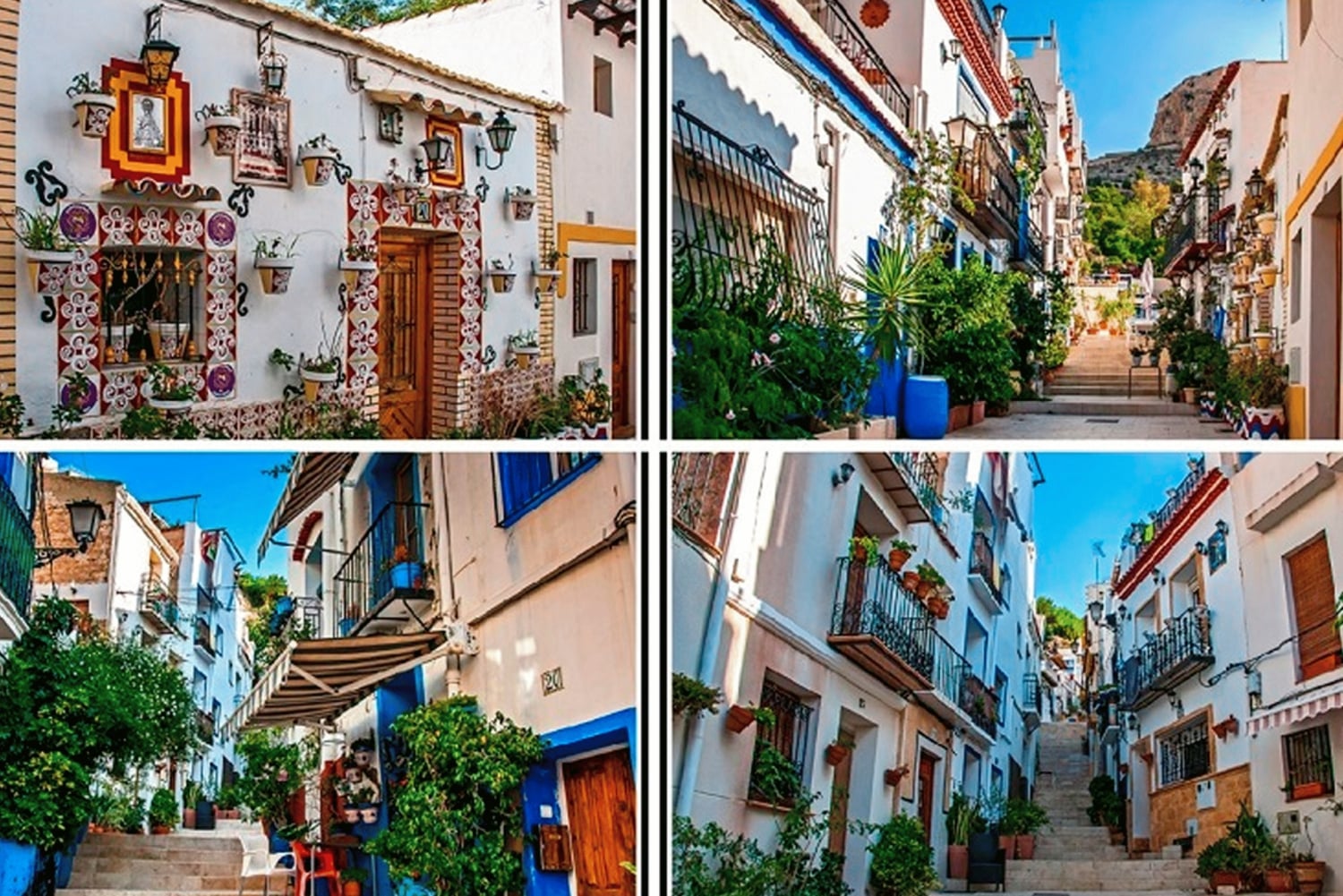 Alicante: E-Bike & Walk, Stare Miasto Santacruz, Bazylika