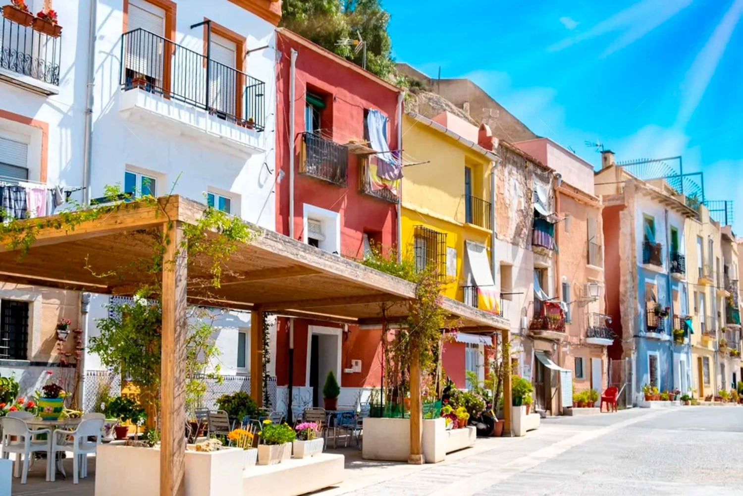 Alicante: E-Bike & Walk, Stare Miasto Santacruz, Bazylika