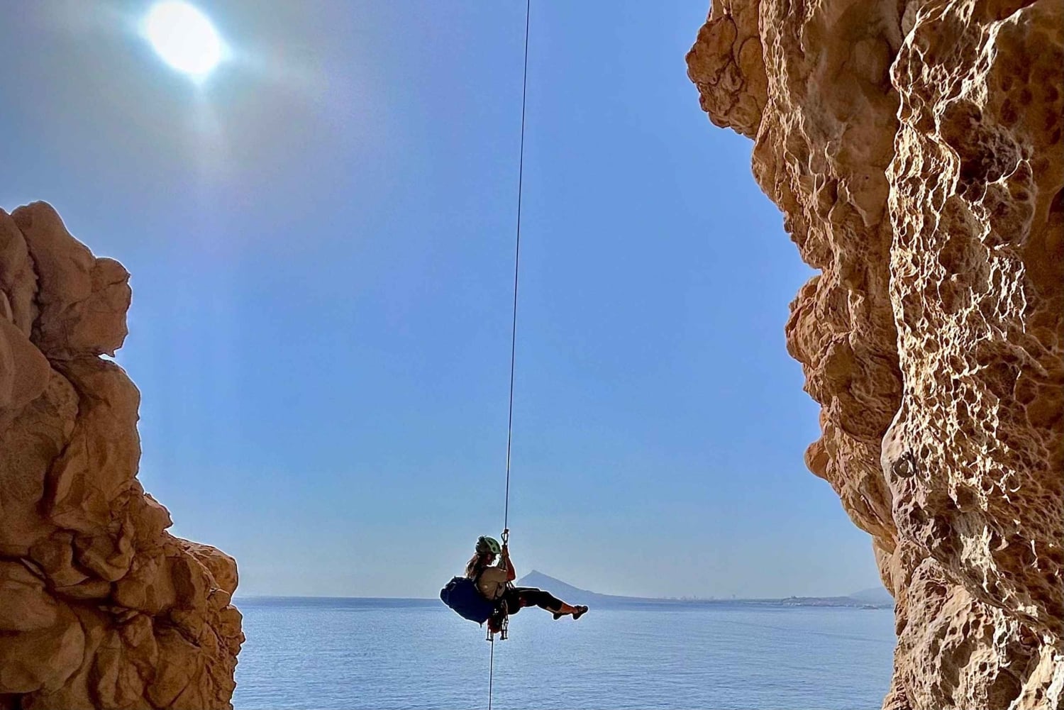 Alicante: Guided climbing 'Erikindia' route