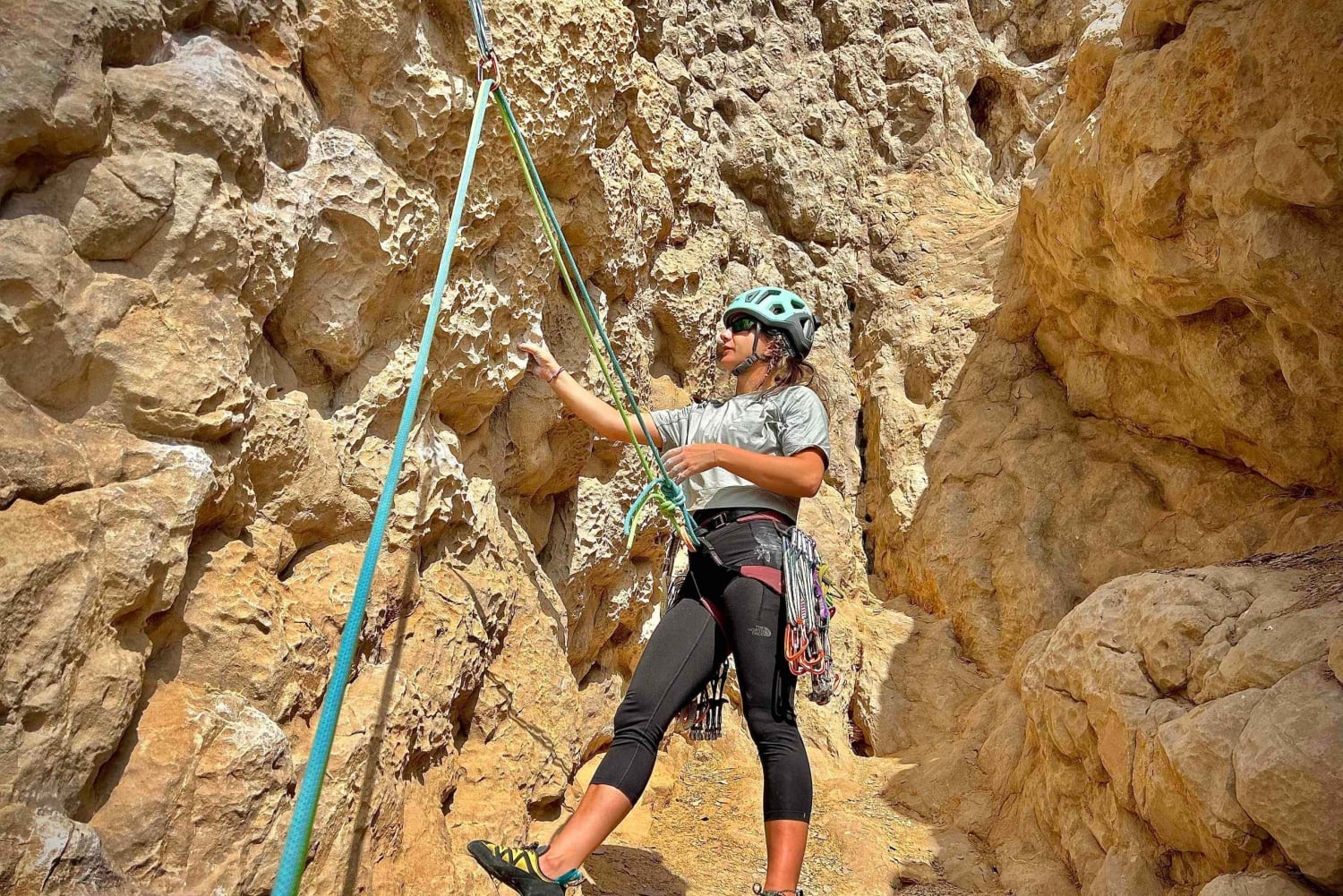 Alicante: Guided climbing 'Erikindia' route