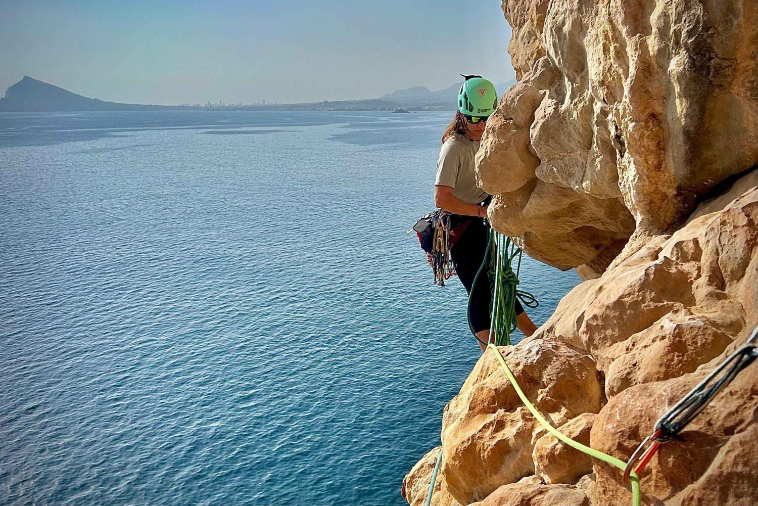 Alicante: Guided climbing 'Erikindia' route