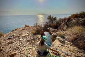 Alicante: Guided climbing 'Erikindia' route