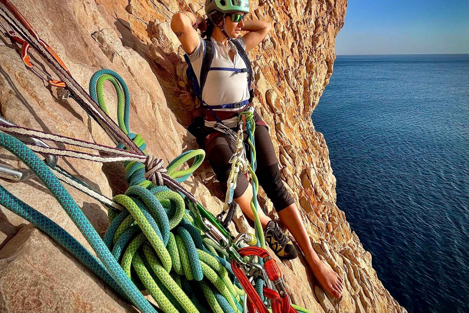アリカンテ：ガイド付きクライミング「マジカル・ミステリー・ツアー」ルート