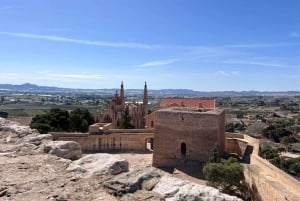 Alicante: Wunderschönes Schloss von Mola + Weinverkostung