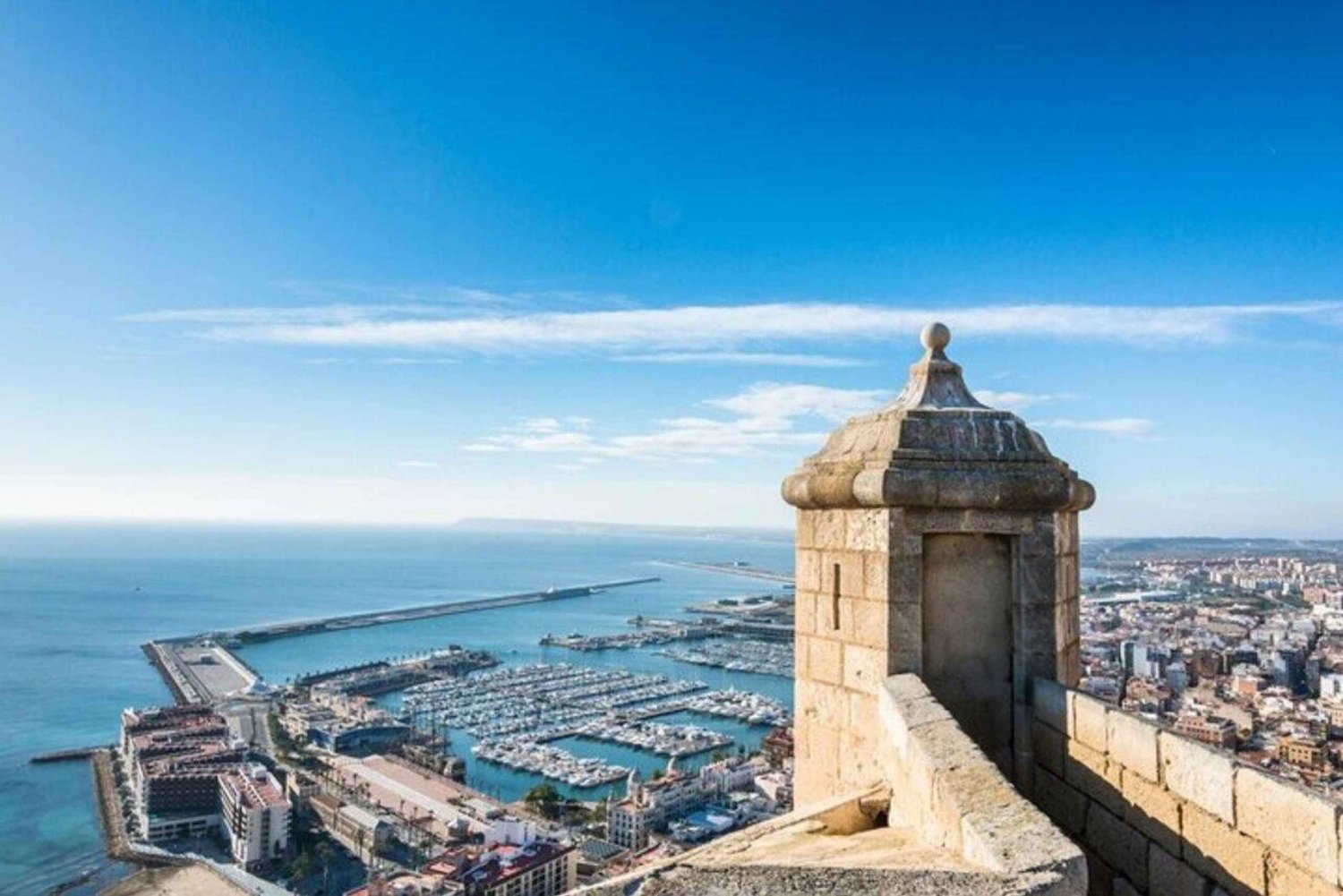 Alicante: Guidet byvandring med højdepunkter