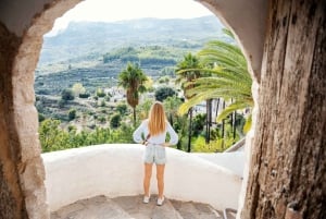 Alicante: naturaleza y cultura, Guadalest, cascadas y vino
