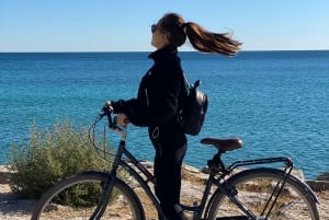 Alicante : Parachute ascensionnel et location de vélos (toute la journée)