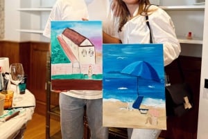 Alicante: esperienza artistica privata per coppie - Paint & Sip