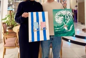 Alicante: esperienza artistica privata per coppie - Paint & Sip